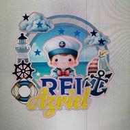 Cistom made Cake Topper NEW DESIGN/LAYOUT