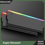 [kidsworld1.sg] 5V 3PIN ARGB RAM Heatsink Radiator Cooler DDR Heatsink for DDR2 DDR3 DDR4 DDR5