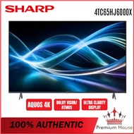 SHARP 65'' AQUOS 4K Google Smart TV 2025 - 4TC65HJ6000X
