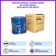 26300-2Y500 Hyundai And Kia Genuine Original Oil Filter (Small) 1pc