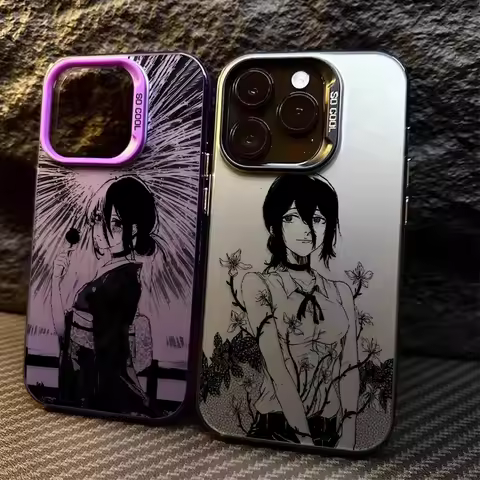 Anime Chainsaws Man Reze Phone Case For Xiaomi Redmi 15 15C 14C 13C 13 12 A1 A2 A3 A5 9T 9A K60 K40 