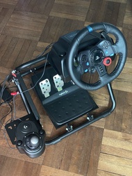 Logitech G29 賽車軚盤,腳踏,排擋連支架