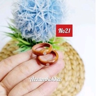 MATA 1 brown eye ring size 21 kokka kaukah