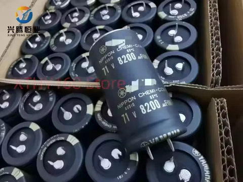 2024 new NIPPON 8200UF 71V 30x60MM NCC 8200UF71V electrolytic Capacitor CHEMI-CON AUDIO 71V8200UF 82