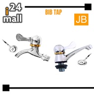 JB Bib Tap Chrome Sink Tap Kepala Paip Bathroom Sink Faucet