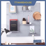 👍Ready Stock 👍Pegboard Perforated Display Board Wall Display Rack Peg Board Wall Mounted Hole Board 