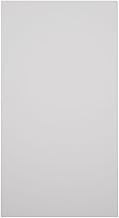 3 1/2"W x 6 1/2"H x 1"P Americraft Solid Paint Grade Wood Smooth Plinth Block with Squared Edge, Pri