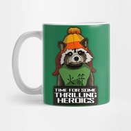Racoon Coffee Mug Cunning Raccoon Coffee Mug