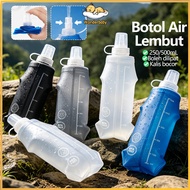 Wonderbaby Soft Flask Water Bottle Collapsible Foldable Reusable Soft Flask Cycling Runners Collapsi