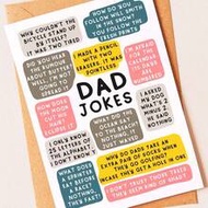 Jokes, Funny Fathers Day Or Birthday Card For Him, For Dad Or Step Dad On Father's Day Or Bday Gift 