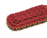 AJI RACING ORIGINAL COLOR CHAIN MOTOR NORMAL / ORING RANTAI WARNA RED GREEN BLACK PINK 415H 428H 415