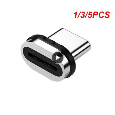 1/3/5PCS PD 100W Fast Type-C Magnetic Charger Adapter 40Gbps Charging Magnet USB C To Type C Convert