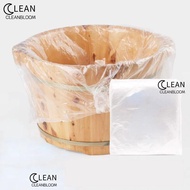 CLEANBLOOM 90PCS Disposable Foot Tub Liners, Thicken 55*65cm Bath Basin Bags,  Foot  SPA Plastic Foo