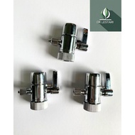 Quality ONE WAY Water Filter Diverter For 1/4" Tube Faucet Diverter Faucet Converter Spliter Water F