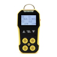 FBBS New Origina BH-4 Cheap CO O2 LEL H2S C2H4 CH4 CO2 Portable Multi 4 in 1 Gas Alert Detector for 