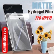 Matte Hydrogel Film For OPPO A6X A6t A6 Pro A5 A5X A3X A3 A5i 4G 5G 2026 Soft Frosted Screen Protect