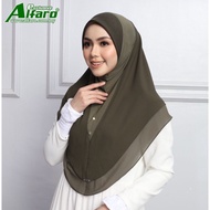 HERNES 4.0 ALFARO PLAIN TUDUNG SARUNG L,XL,2XL 2 LAYER TUDUNG KOSONG INSTANT  EXCLUSIVE 🎀 TUDUNG LAB