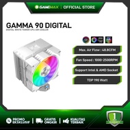 GameMax GAMMA 90 Digital White CPU Air Cooler