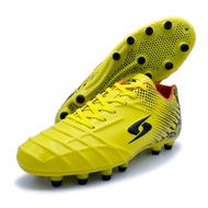 HARA ไซส์ใหญ่46 รองเท้าสตั๊ด รองเท้าฟุตบอล รุ่น F24 สีเหลือง
