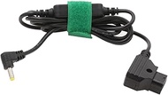 HangTon Power Cable for Canon C100 C300 C500 Camera XF100 XF105 XF300 XF305 D-Tap to Right Angle DC 