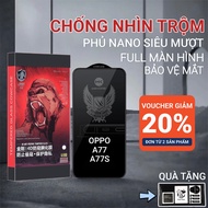 Toughened Oppo A77s, A77 Cow full screen anti-peeping case | Screen protector for oppo