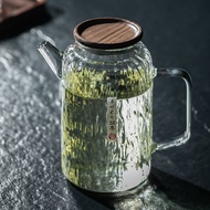 Japanese Style Cold Water Bottle Glass High Temperature Resistant Household Large Capacity Cool Wate