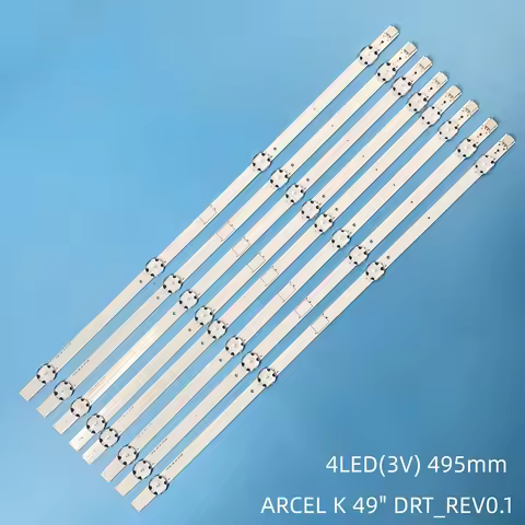 Kit LED Backlight For GRUNDIG TV ARCE LIK 49 DRT ZVA65600-AA 49GUB8765 49GUB8767 49GUB8762 49VLX7730