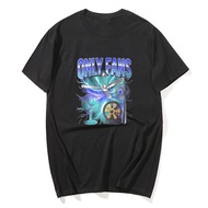 Funny Only Fans Meme Graphic T Shirt Men Women Clothing Casual Cotton Short Sleeve T-Shirts Harajuku