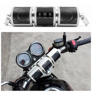Motorcycle Audio Music Player 12 V DC Motorcycle MP3 Audio Player Bluetooth-compatible Handlebar Mou