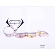 18K gold plated luxury ring