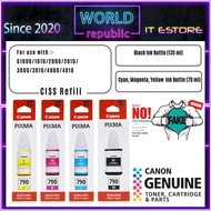 Original CANON Ink Refill GI-790 GI790 GI 790 790 GI790BK GI790C GI790M G1000 G2000 G3000 G4000 G101