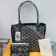全新✨Goyard anjou mini 黑色迷你托特包
