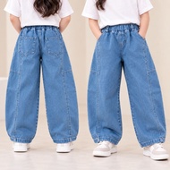 BARREL JEANS PANTS FOR GIRLS 5-11 YEARS | BARREL PANTS DENIM SKENA TRENDY