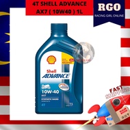 4T SHELL AX7 10W40 / MINYAK ENGINE SHELL 10W-40
