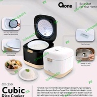 Promo Oxone Ox~250 Cubic Rice Cooker Low Carbo 0,8 Liter Magic Com 5