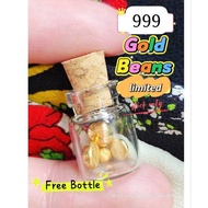 1g 999 Gold Mini Gold Beans Bean Solid / 1PCS Kacang Emas 999足金实心小金豆