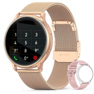 ZZOOI New Smart Watch Women Full Touch Screen Sports Fitness IP67 Waterproof Bluetooth Call Watch For Android IOS Smartwatch Women Men
