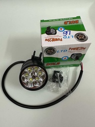 Đèn Trợ Sáng L6 tròn và Đèn Trợ Sáng L4 tròn siêu sáng led cảng xe gầm xe