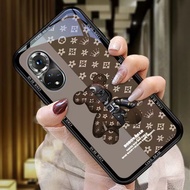 Huawei P60 P50 P40 P30 P20 pro csae P40 pro New Fashion Cartoon Influencer Glass Couple Cover