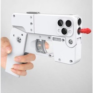 Creative Soft Bullet Toy Gun - IC380 Mobile Phone Folding Soft Bullet Gun, Toy Gun with Bullet Eject