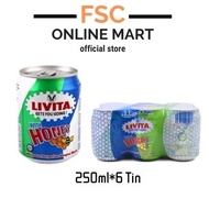 [FSC] Livita Honey Energy Drink 250ml x 6tin