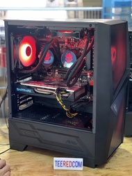 คอมประกอบ48เทรด 2CPU dual cpu INTEL Xeon E5 2697v2 X2 24c/48t. 2.7-3.5ghz Ram ecc 64gb Vga RX 570 8G