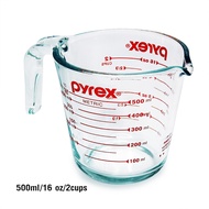 Coffery - ถ้วยตวงแก้ว หรือ แก้วตวง Pyrex ขนาด 500 ml , 1000 ml