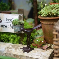 Cast Iron Asuka Candlestick Decoration Garden Balcony Courtyard Decoration Decoration Room B & B Sto