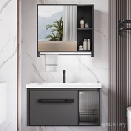 Home Washbasin Washbasin Washbasin Dresser Combination Bathroom Cabinet Toilet Washbasin Slate 1VH8