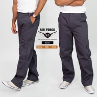 กางเกงคาร์โก้ UP2ME รุ่น AIR FORCE ขายาว มี 8 สี 8 ไซส์ ทรงกระบอกใหญ่ มีไซส์ เอว 26 - 46 นิ้ว (XS - 