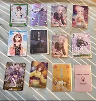 【全出不拆】Hololive 貓狗組合 貓又小粥 / 戌神沁音 官方卡片/餅卡合集