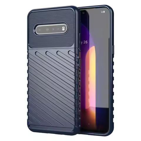 Fashion Thunder Case For LG V60 g8x v50s thinq k92 5g q92 k61 q61 k51 q51 Shockproof Silicone Cover 