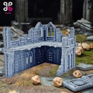 [Baosity] RPG Terrain Countryside Ruins Creative Tabletop RPG Scenery and Game Terrain