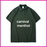 ✙ ♝ original carnival black menthol fashion polo shirt